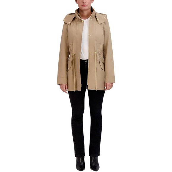 Cole Haan Jackets & Blazers - Cole Haan Adjustable Rain Short Coat Jacket Khaki Women's